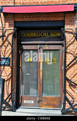 69 Colebrooke Row Cocktail Bar, Islington, Londra Foto Stock