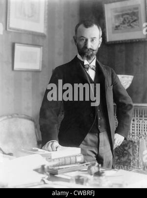 Jean Jules Jusserand (1855-1932), un autore francese e diplomatico che ha vinto il 1916 Premio Pulitzer per la sua storia e con gli americani Foto Stock