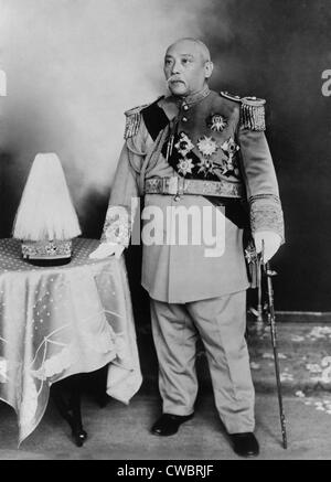 Yuan Shikai (1859-1916), cinese generale alla fine della dinastia Qing nel 1911 e poi il primo presidente della Repubblica Foto Stock