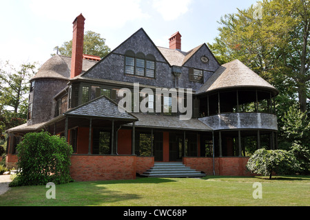 La Isaac Bell House, Newport, Rhode Island, STATI UNITI D'AMERICA Foto Stock