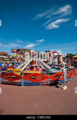 Dymchurch Luna Park Kent REGNO UNITO parchi divertimento Fiera Fiera Foto Stock