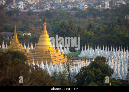 Sandamuni Paya tempio buddista in Myanmar Mandalay Foto Stock