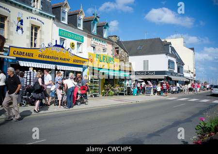 Binic, Brittany, Francia. Foto Stock