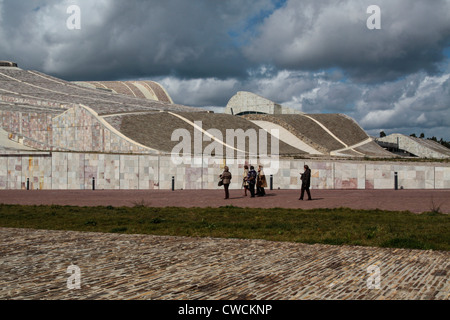 Città di cultura, Santiago de Compastela, Galizia, Spagna Foto Stock