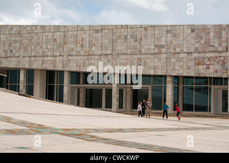 Città di cultura, Santiago de Compastela, Galizia, Spagna Foto Stock