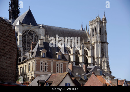 Cattedrale di Notre Dame d' AMIENS,Amiens,Somme,Picardie,Francia Foto Stock