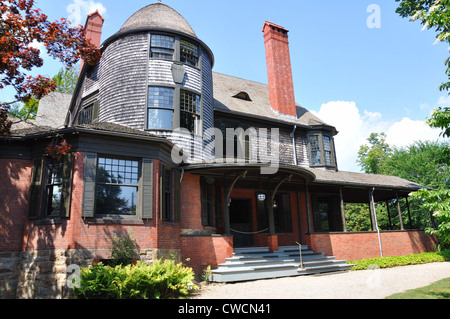 La Isaac Bell House, Newport, Rhode Island, STATI UNITI D'AMERICA Foto Stock