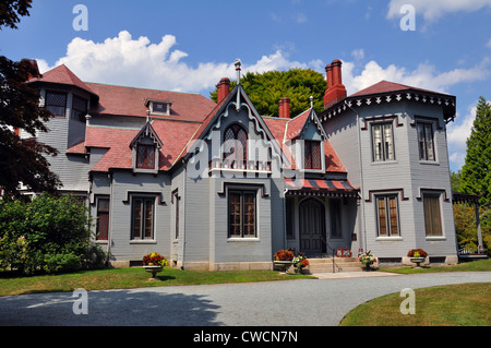 Kingscote mansion, Newport, Rhode Island, STATI UNITI D'AMERICA Foto Stock
