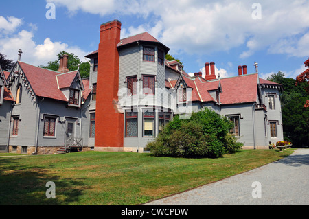 Kingscote mansion, Newport, Rhode Island, STATI UNITI D'AMERICA Foto Stock