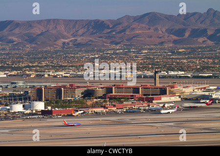 Aeroporto Internazionale di McCarran di Las Vegas, nel Nevada. Foto Stock