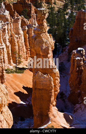 Il Thor del martello si trova nel Parco Nazionale di Bryce Foto Stock