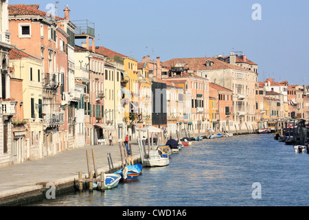 Canale di Cannaregio Foto Stock