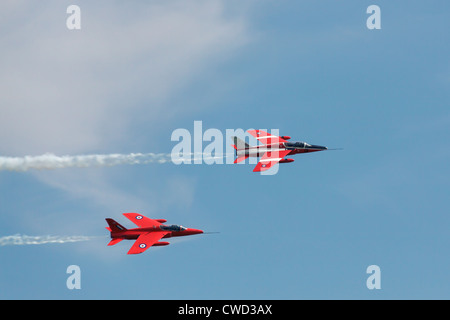 Rosso display Gnat team a Airbourne Foto Stock