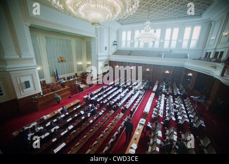 Riunione in parlamento bulgaro Foto Stock