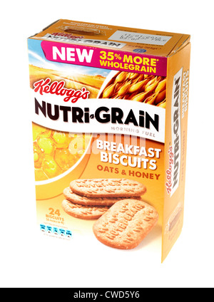 Kellogg's Nutri-Grain bar per la colazione Foto Stock