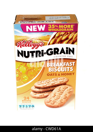 Kellogg's Nutri-Grain bar per la colazione Foto Stock