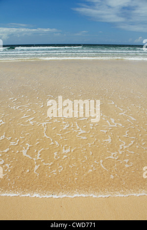 Mare proveniente in Gwithian, Cornwall, Regno Unito Foto Stock