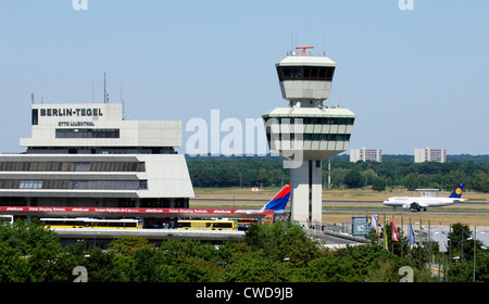 Aeroporto Tegel di Berlino Foto Stock