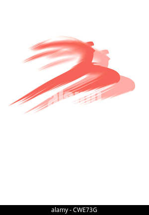 Due Ballerine Dancing Foto Stock