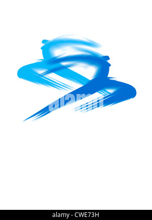 Due Ballerine Dancing graziosamente Foto Stock