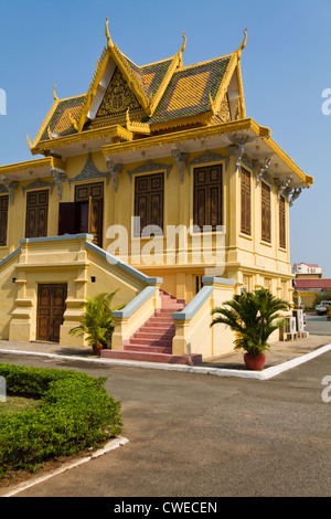 Il Royal sala attesa Hor Samran Phirun a Phnom Penh Foto Stock