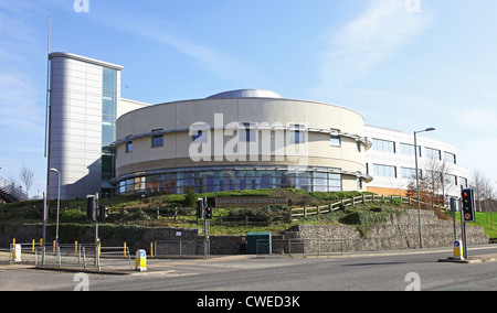 Keele University Medical School presso il Royal Stoke University Hospital of North Staffordshire Stoke on Trent Staffs England Regno Unito Foto Stock