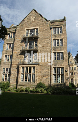 Esterno della st salvators hall del residence st Andrews University fife scozia agosto 2012 Foto Stock