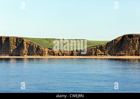 Burton Cliff Burton Bradstock, Dorset, Regno Unito Foto Stock