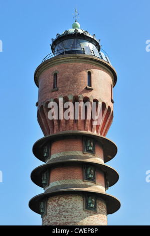 Il Faro de Feu Saint-Pol a Dunkerque / Dunkerque, Nord-Pas-de-Calais, Francia Foto Stock