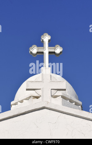 Cupola di Agios Georgios cappella Foto Stock