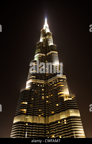 Il Burj Khalifa, Dubai Foto Stock