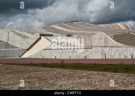 Città di cultura, Santiago de Compastela, Galizia, Spagna Foto Stock