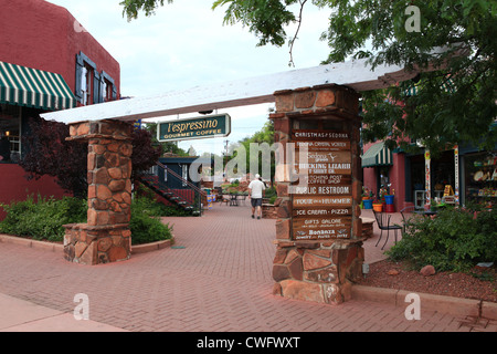 Città di Sedona in Arizona, USA Foto Stock