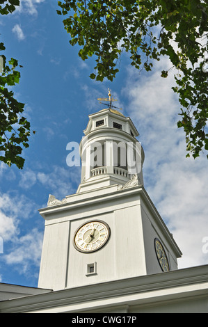 Stati Uniti d'America, USA, New England, Massachusetts, Concord, prima parrocchia in concordia Unitarian Chiesa universalista, 1636 Foto Stock