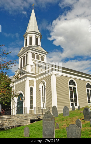 Stati Uniti d'America, USA, New England, Massachusetts, concordia, la parrocchia della Sacra Famiglia Chiesa di San Bernardo Foto Stock