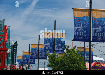 Il Navy Pier di Chicago, Illinois Foto Stock