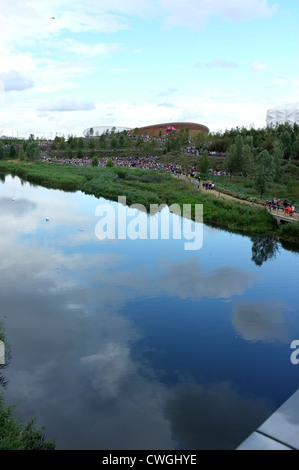 Velodromo di Olimpiadi di Londra 2012 Foto Stock