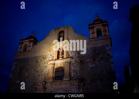 Tempio del Sangue Prezioso di Cristo a Oaxaca, Messico, 16 luglio 2012. Foto Stock