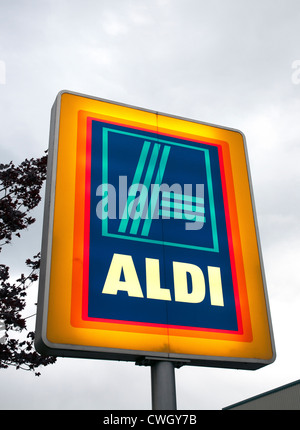 Logo di Aldi Foto Stock