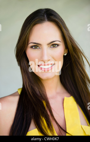 Glamour donna ispanica Foto Stock