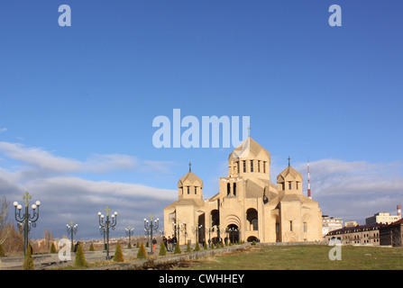 San Gregorio l Illuminatore, Cattedrale di Yerevan. Armenia Surb Foto Stock