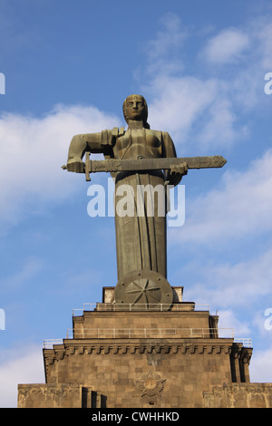 Madre Armenia. Yerevan. Armenia Foto Stock