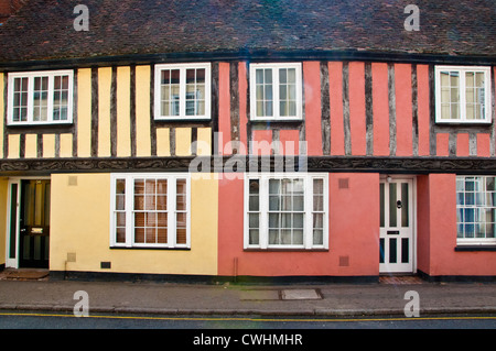 Case in Coggeshall Foto Stock