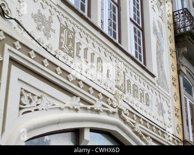 Lello e Irmão Bookshop Rua de Carmelitas Street Douro Litoral Porto Portogallo Foto Stock