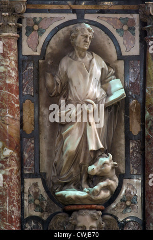 San Luca Evangelista, pulpito in cattedrale di Zagabria Foto Stock