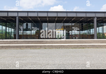 Neue Nationalgalerie di Berlino Germania Foto Stock