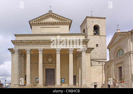 San-Marino. Basilica del Santo Foto Stock