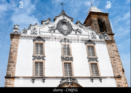 Matriz di Nossa Senhora do Rosario Chiesa, Olhao, Algarve, PORTOGALLO Foto Stock