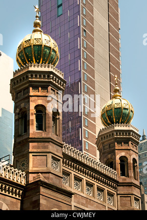 Central Synagogue 652 Lexington Avenue Mid Town Manhattan, New York City , America, Stati Uniti d'America, USA Foto Stock