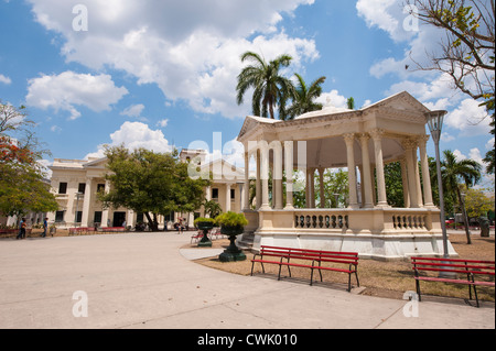 Park VIdal (Parque Vidal) square, Santa Clara, Cuba. Foto Stock